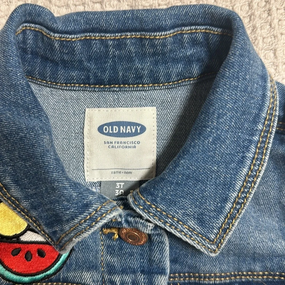 Old Navy Jean Vest 3T